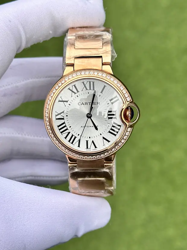 Cartier Santos "De Skeleton Rose Gold" No. 07