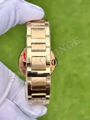 Cartier Ballon Bleu "Rose Altın Taşlı Bezel" — 7. görsel