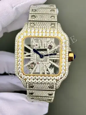 Cartier Santos "De Skeleton Rose Gold" No. 09 — 1. görsel