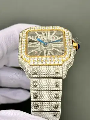 Cartier Santos "De Skeleton Rose Gold" No. 09 — 4. görsel