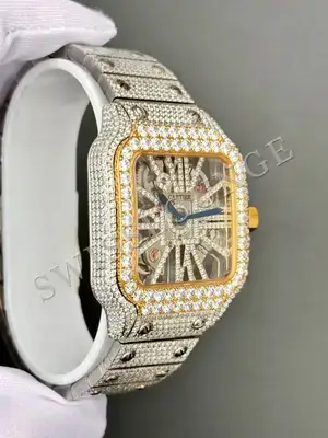 Cartier Santos "De Skeleton Rose Gold" No. 09 — 5. görsel