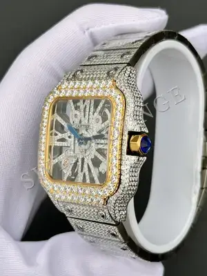 Cartier Santos "De Skeleton Rose Gold" No. 09 — 6. görsel