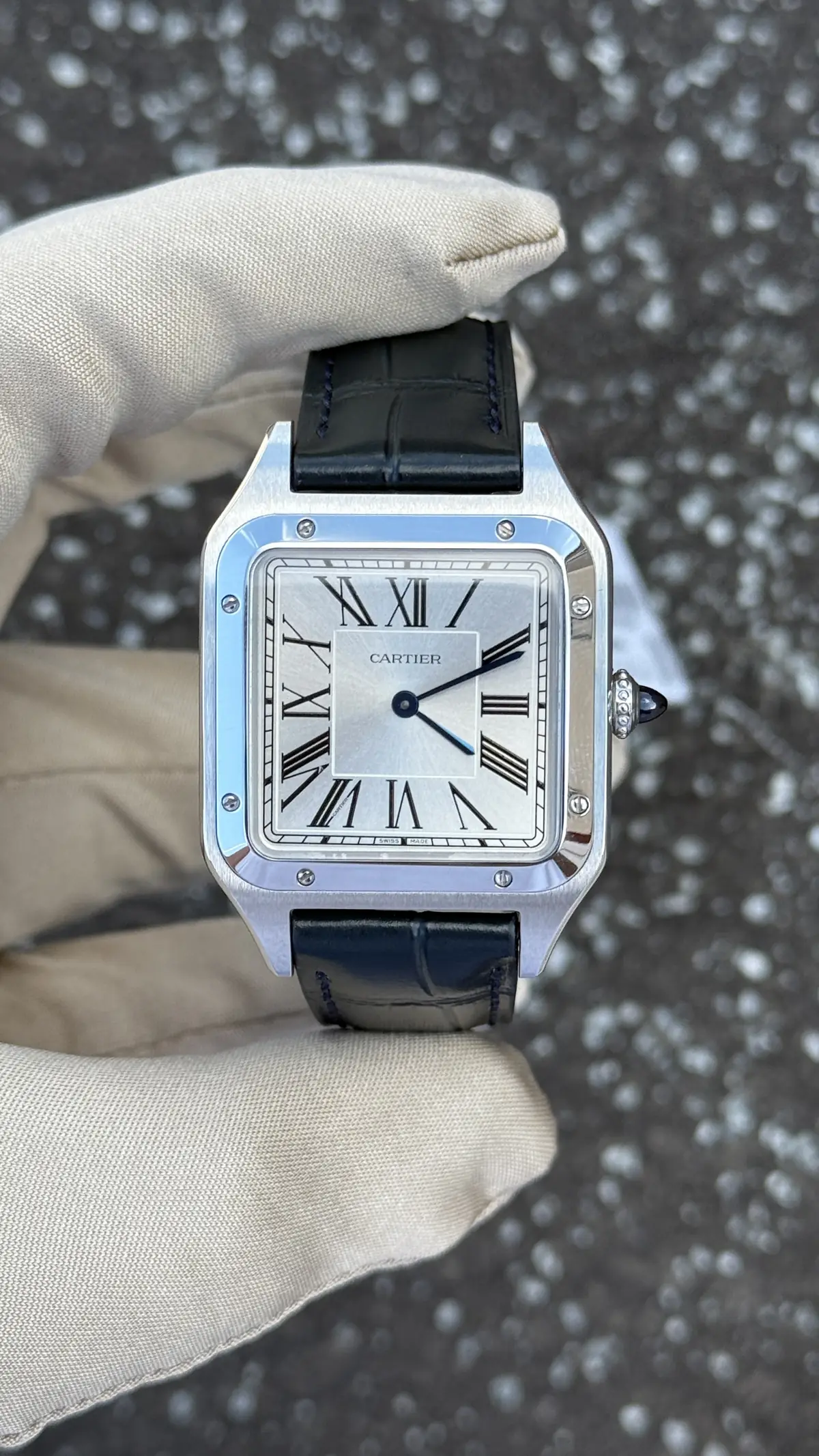 Cartier Santos "De Skeleton Rose Gold" No. 13