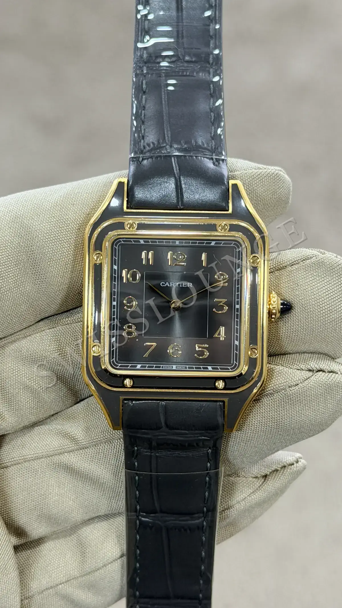 Cartier Santos "De Skeleton Rose Gold" No. 16