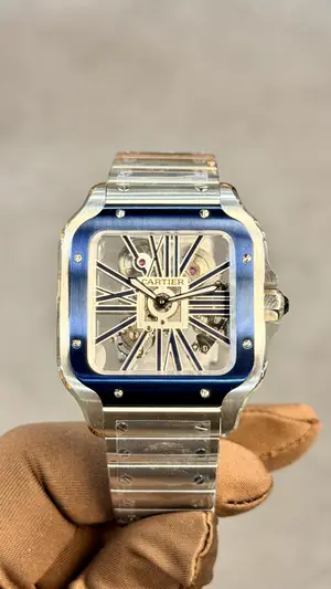Cartier Santos "De Skeleton Rose Gold" No. 19 — 1. görsel