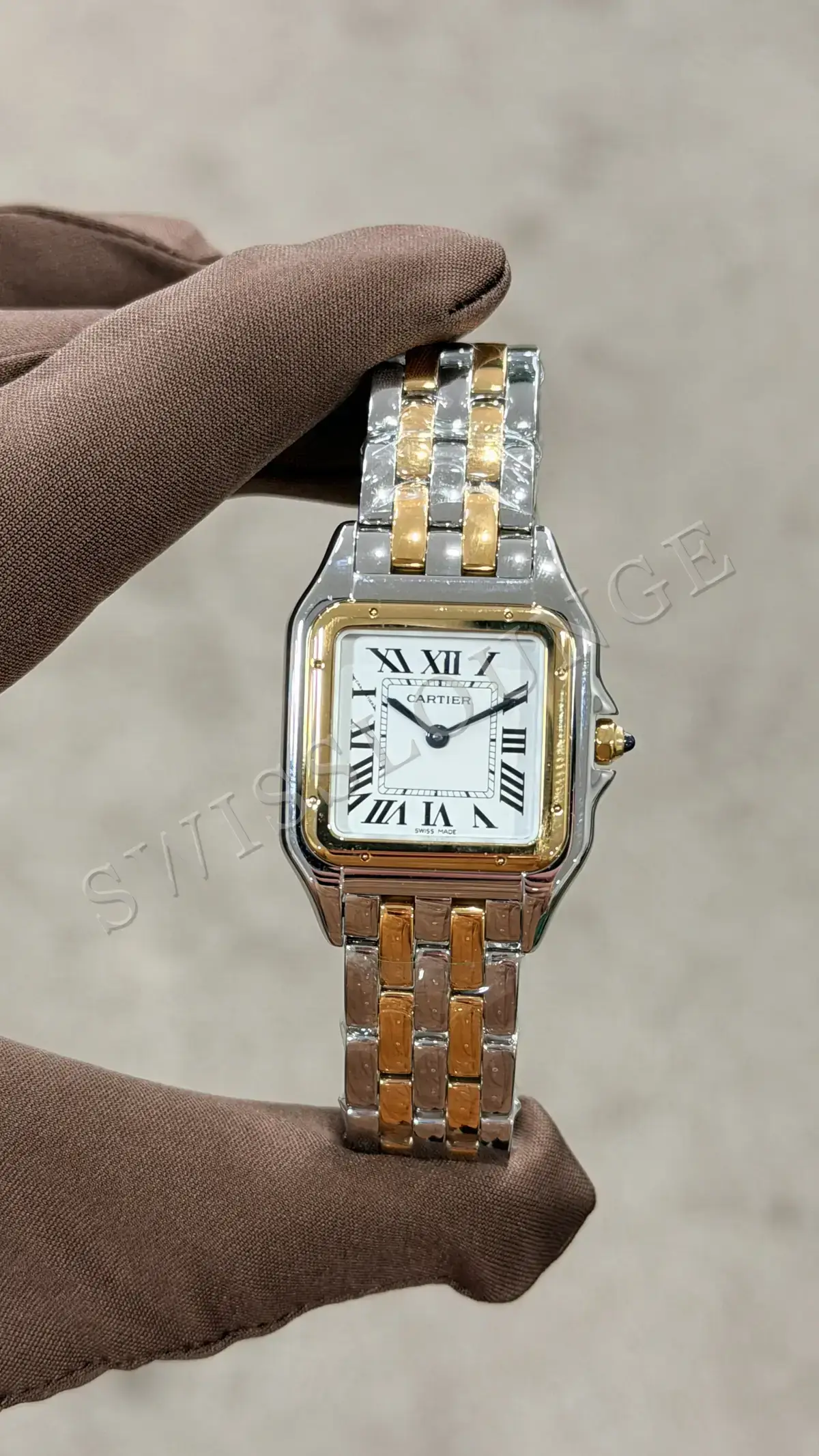 Cartier Panthere "Çelik Altın"