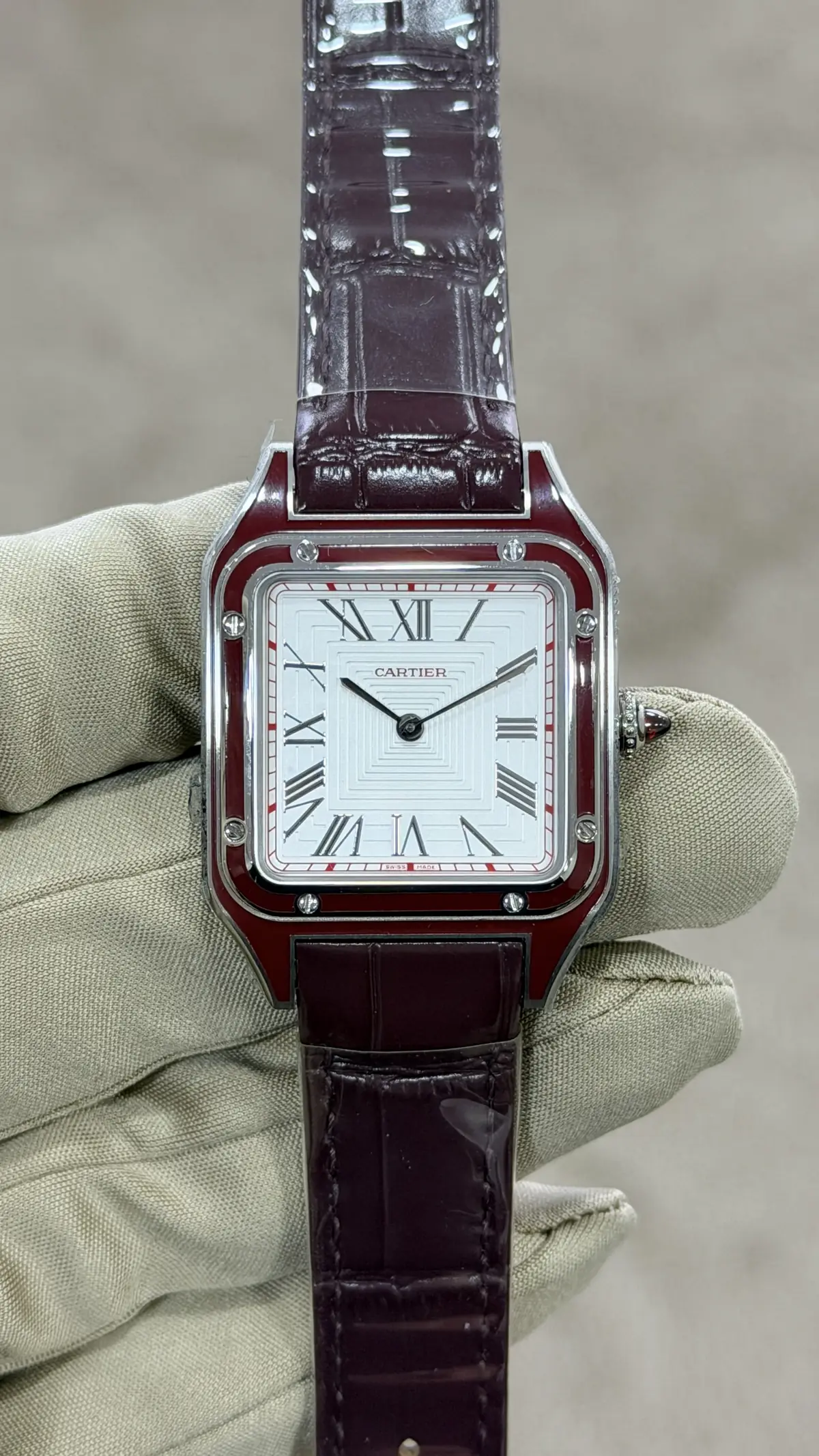 Cartier Santos "Dumont Lacquer Case"