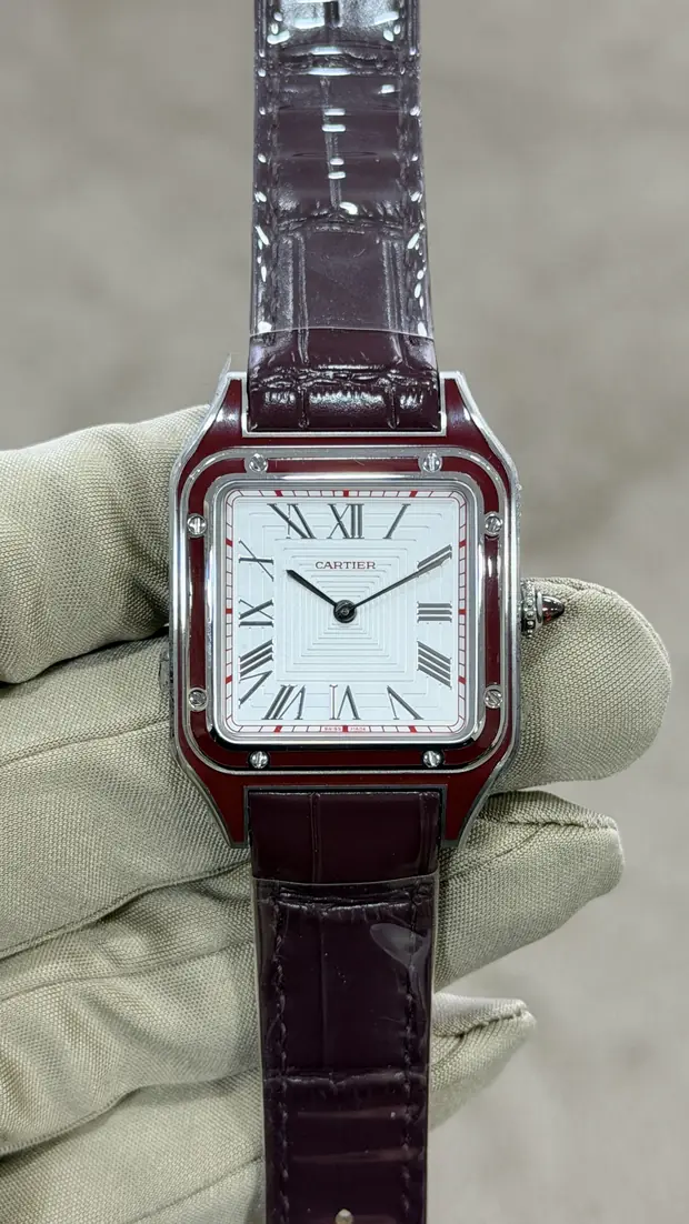 Cartier Santos "Dumont Lacquer Case"