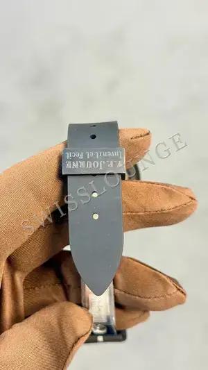 F.P. Journe Élégante "Siyah Kordon Krem Kadran" — 10. görsel