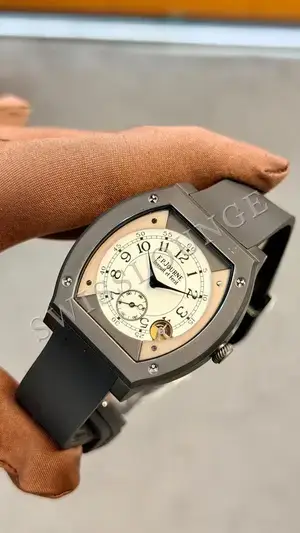 F.P. Journe Élégante "Siyah Kordon Krem Kadran" — 3. görsel