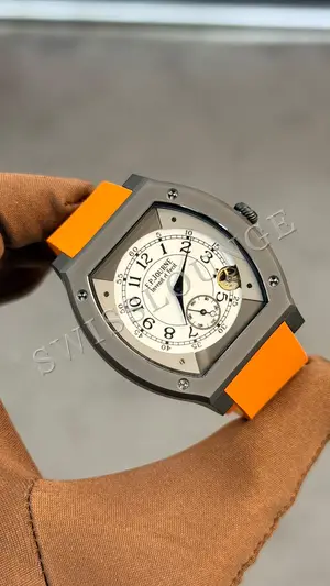 F.P. Journe Elegante "Turuncu Kordon Krem Kadran" — 2. görsel