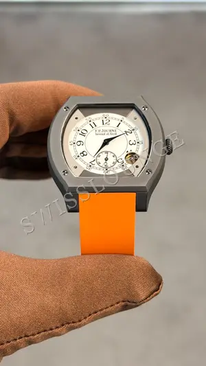 F.P. Journe Elegante "Turuncu Kordon Krem Kadran" — 3. görsel