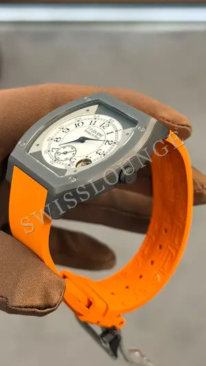 F.P. Journe Elegante "Turuncu Kordon Krem Kadran" — 6. görsel