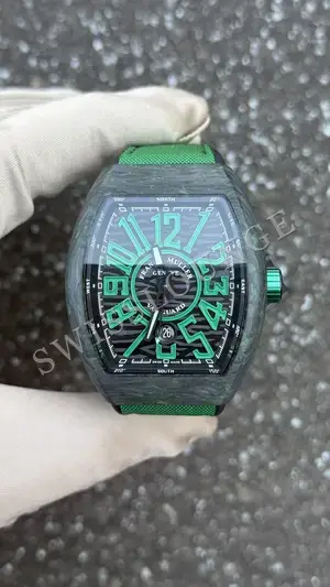 Franck Muller Vanguard "Men Karbon Kasa Yeşil Gosterge" V45, 1. görsel