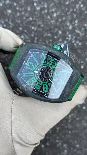 Franck Muller Vanguard "Men Karbon Kasa Yeşil Gosterge" V45, 2. görsel