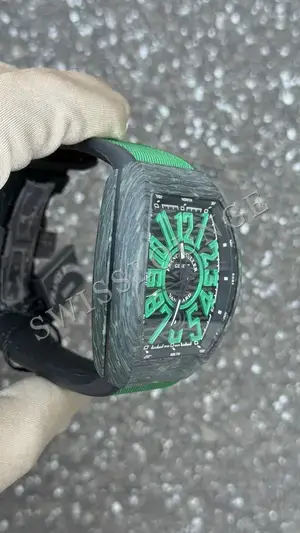 Franck Muller Vanguard "Men Karbon Kasa Yeşil Gosterge" V45, 5. görsel