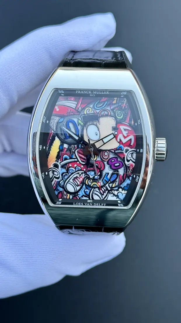 Franck Muller Vanguard "Men Mavi Kadran" V45 No. 11