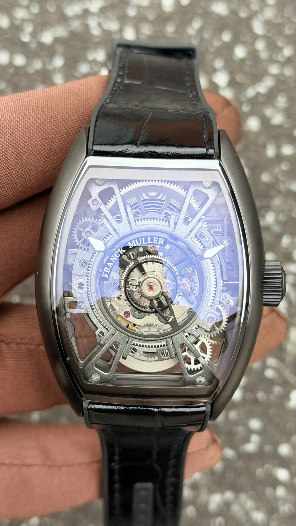 Franck Muller Vanguard "Men Mavi Kadran" V45 No. 12