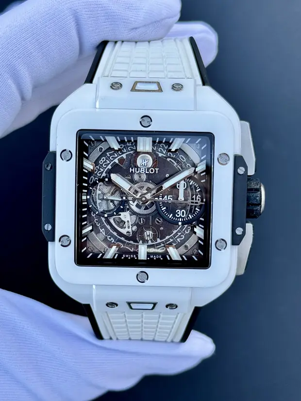 Hublot Big Bang "Unico Beyaz Seramik İskelet Kadran" HUB1280 No. 02
