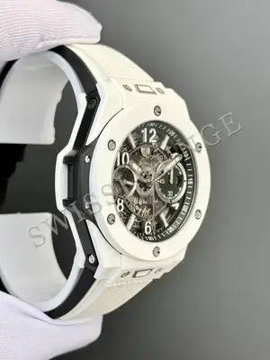 Hublot Big Bang "Unico Beyaz Seramik İskelet Kadran" HUB1280 — 5. görsel