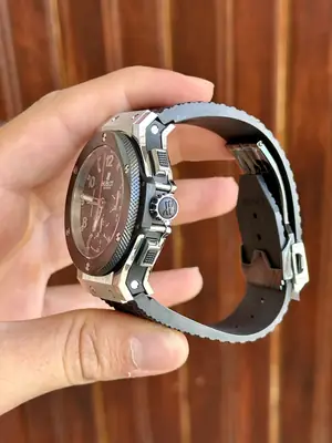 Hublot Big Bang "Unico Çelik Kasa Seramik Bezel Gri İskelet Kadran" 992212 No. 01 — 6. görsel