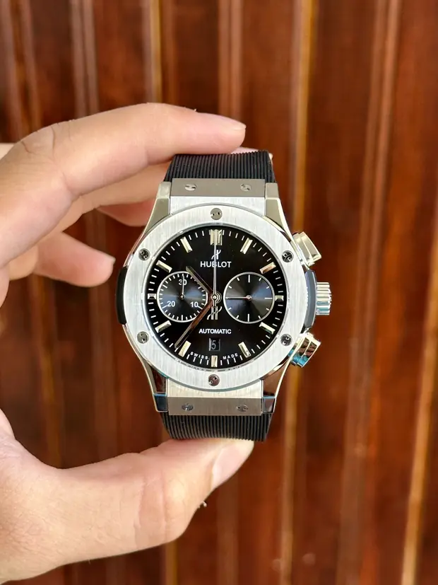 Hublot Big Bang "Unico Çelik Kasa Seramik Bezel Gri İskelet Kadran" 992212 No. 04