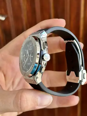 Hublot Big Bang "Unico Çelik Kasa Seramik Bezel Gri İskelet Kadran" 992212 No. 04 — 6. görsel
