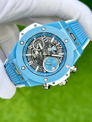 Hublot Big Bang "Unico Mavi Seramik İskelet Kadran" HUB1280 No. 01 — 3. görsel