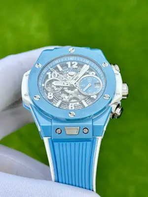 Hublot Big Bang "Unico Mavi Seramik İskelet Kadran" HUB1280 No. 01 — 4. görsel