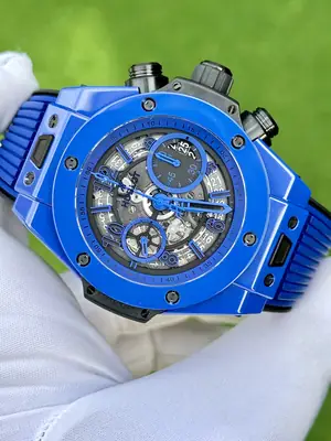 Hublot Big Bang "Unico Mavi Seramik İskelet Kadran" HUB1280 No. 02 — 2. görsel