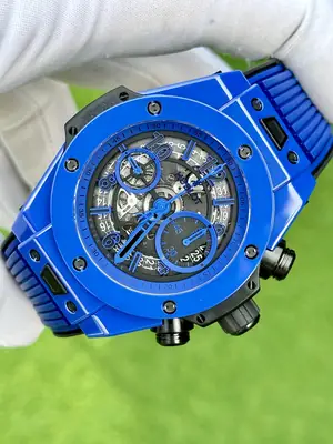 Hublot Big Bang "Unico Mavi Seramik İskelet Kadran" HUB1280 No. 02 — 3. görsel