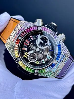Hublot Big Bang "Unico Rainbow King Gold" — 2. görsel