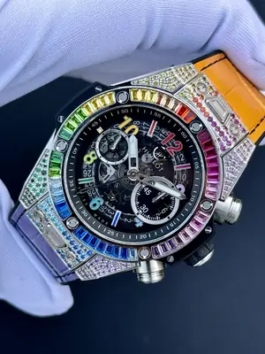 Hublot Big Bang "Unico Rainbow King Gold" — 3. görsel