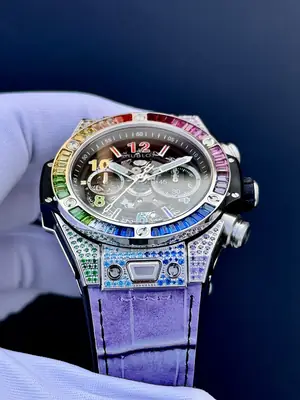 Hublot Big Bang "Unico Rainbow King Gold" — 4. görsel