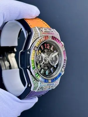 Hublot Big Bang "Unico Rainbow King Gold" — 5. görsel