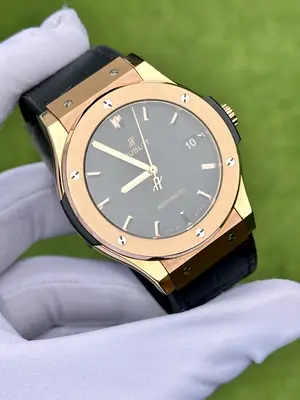Hublot Classic Fusion "Bang Pembe Altın Kasa Gri Kadran" 1099956 No. 02 — 2. görsel