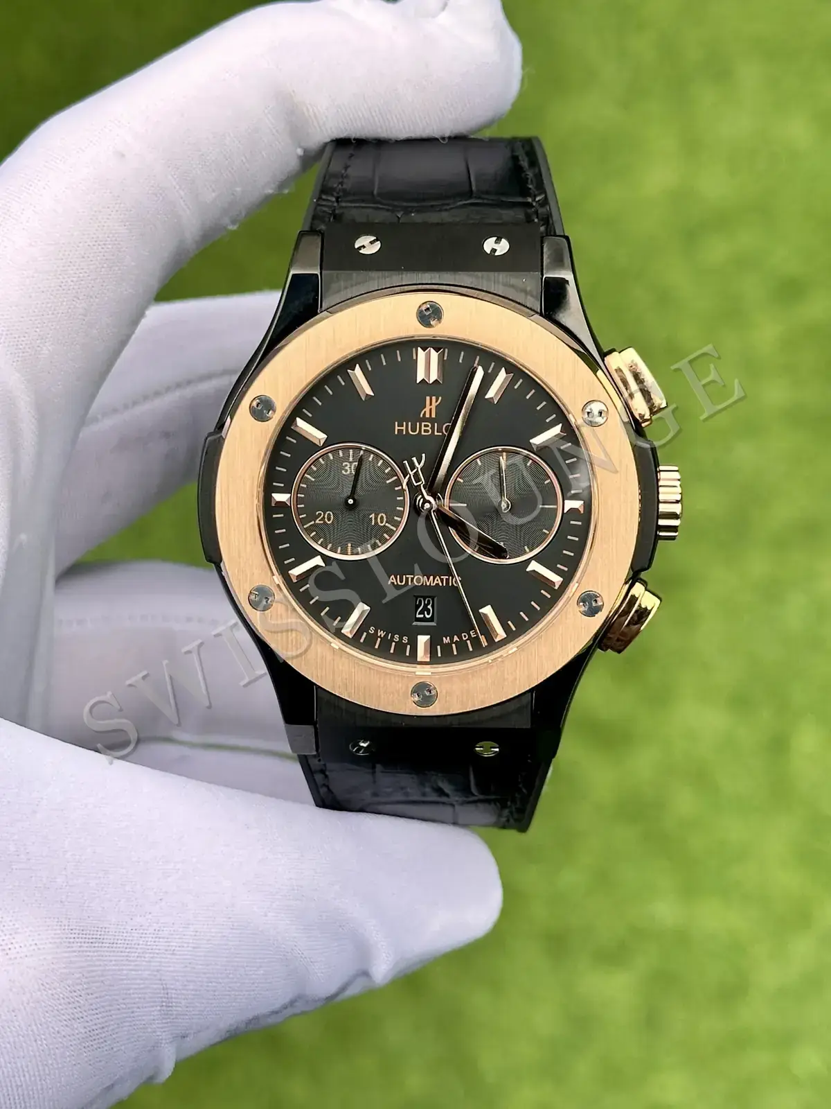 Hublot Classic Fusion "Bang Pembe Altın Kasa Gri Kadran" 1099956 No. 03