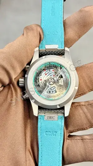 IWC Pilot "Spitfire Chronograph Pembe Altın Kasa Gri Kadran" No. 02 — 12. görsel