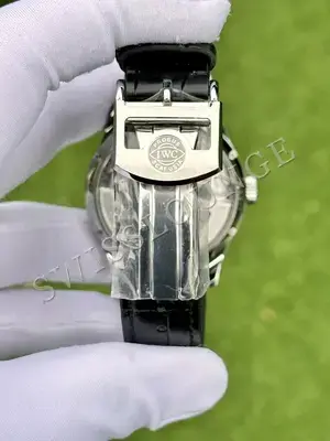 IWC Portugieser "Portuguese Annual Calendar Çelik Kasa Beyaz Kadran Beyaz Gosterge" IW503502 No. 01 — 7. görsel