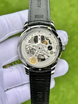 IWC Portugieser "Portuguese Annual Calendar Çelik Kasa Beyaz Kadran Beyaz Gosterge" IW503502 No. 01 — 8. görsel