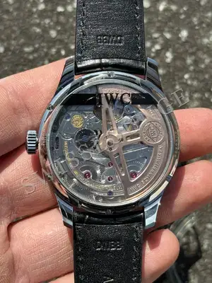 IWC Portugieser "Portuguese Chrono Çelik Kasa Mavi Kadran" — 6. görsel