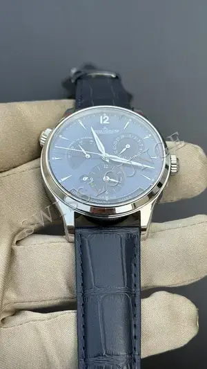 Jaeger LeCoultre Master "Le Coultre Calendar Moonphase Çelik Kasa Mavi Kadran" No. 02, 4. görsel