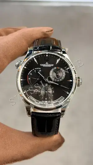 Jaeger LeCoultre Master "Le Coultre Chronograph Çelik Kasa Beyaz Kadran" — 1. görsel