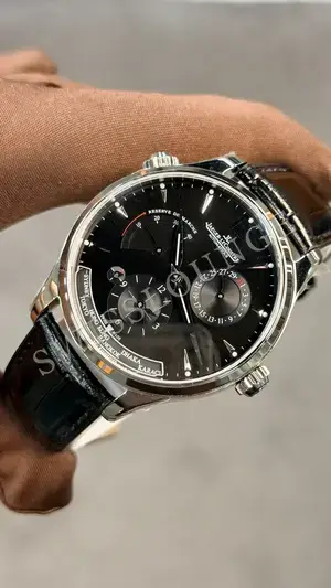 Jaeger LeCoultre Master "Le Coultre Chronograph Çelik Kasa Beyaz Kadran" — 3. görsel