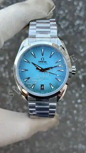 Omega Seamaster "Aqua Terra Tiffany Blue" — 1. görsel