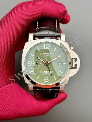 Panerai Luminor "GMT Çelik Kasa Siyah Kadran" PAM531 No. 02, 1. görsel