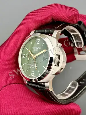 Panerai Luminor "GMT Çelik Kasa Siyah Kadran" PAM531 No. 02, 6. görsel