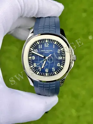 Patek Philippe Aquanaut "Çelik Kasa Mavi Kadran" 5168 No. 02, 1. görsel