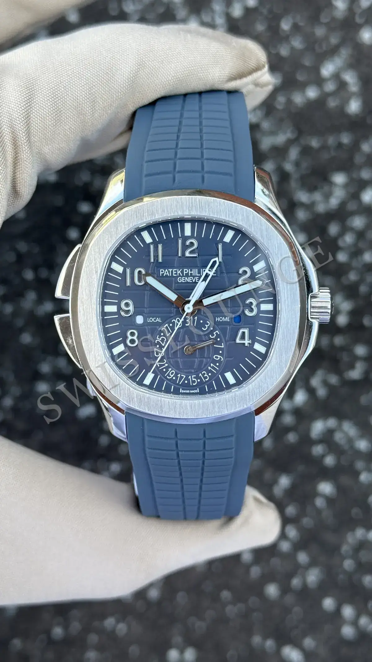 Patek Philippe Aquanaut "Çelik Kasa Mavi Kadran" 5168 No. 10