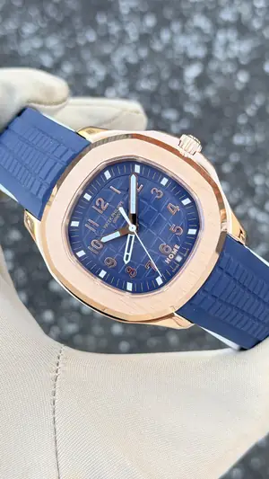 Patek Philippe Aquanaut "Çelik Kasa Mavi Kadran" 5168 No. 12 — 2. görsel